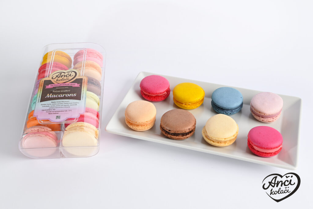 Macarons 12 kom 280g