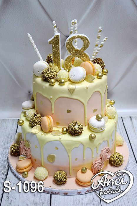 18 kolačići torta