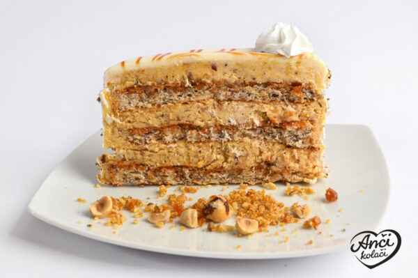 Torta Esterhazi parče 140g