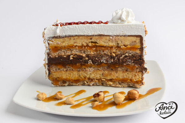 Torta Lešnik Tofee parče 140g