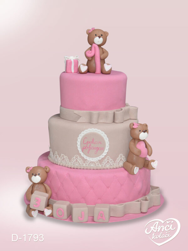 Mece roze torte