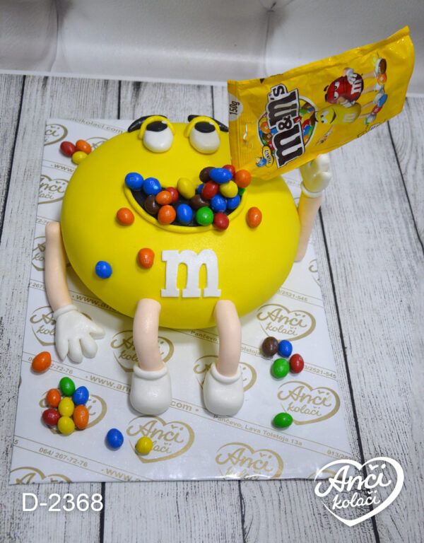 M&M torta