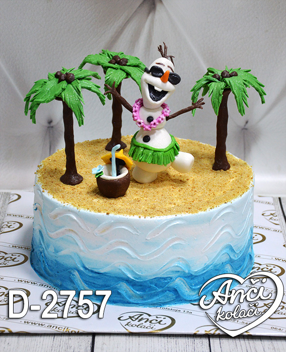 Olaf na plaži