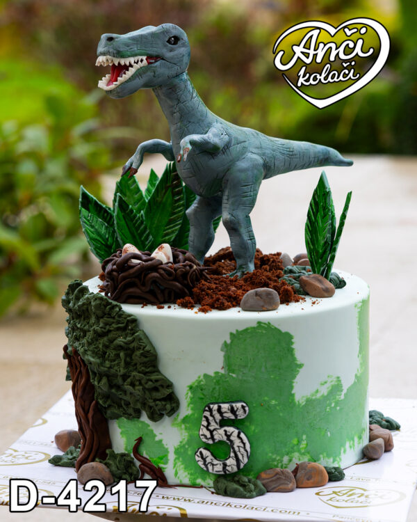 T-rex u džungli